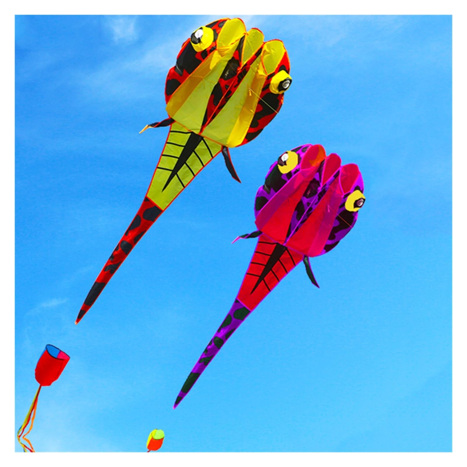 Amazon.com: HEXEH 2M 3D Software Tadpole Kite， Boneless Animal